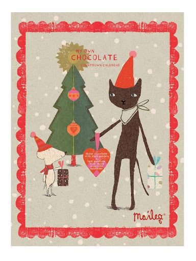 čokoládový adventní kalendář Maileg