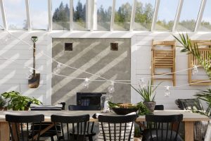 světelný řetěz s objímkami v bílé variantě