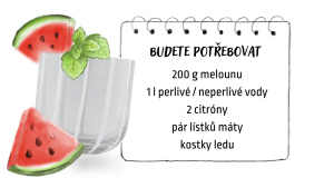 letní osvěžující drink