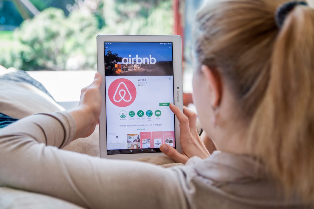 airbnb aplikace