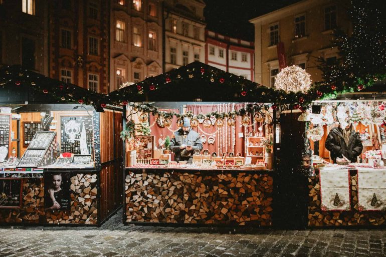 vánoční trhy v Praze