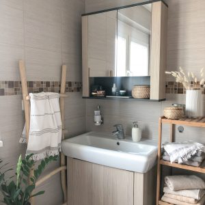 koupelna ve skandinávském stylu