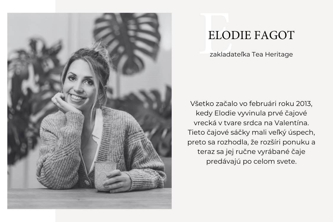 Elodie Fagot zakladateľka tea heritage