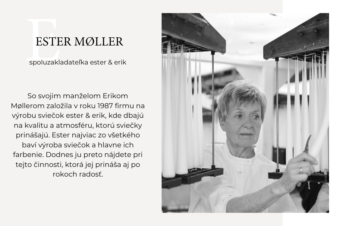 Ester Moller zakladateľka značky ester erik