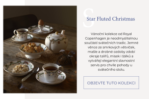 star fluted christmas kolekce