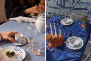 hrnek s podtackem royal copenhagen